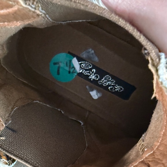 Naughty Monkey Sonder Cheetah Leather Pull On Ankle Boot Sneakers - Picture 9 of 9